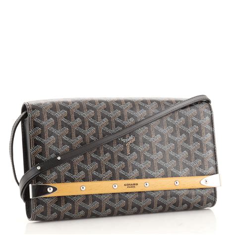 black goyard clutch|goyard monte carlo clutch.